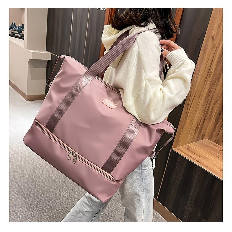Sports Tote Gym Bag Travel Duffel Bag With Dry & Warm Separation