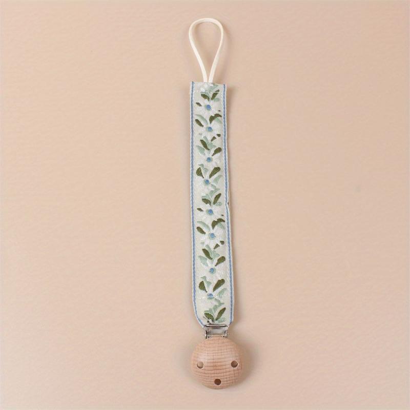 Baby Pacifier Clip Chain BPA-Free Comforting Toy Holder For Girls & Boys
