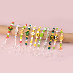 BPA Silicone Pacifier Chain Teether Beads Set