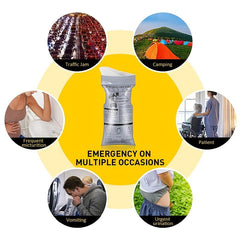 4pcs Outdoor Emergency Urinate Bags 700ml Portable Piss Bags Travel Toilet