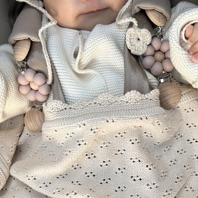 Soft Pacifier Clip for Ultimate Comfort