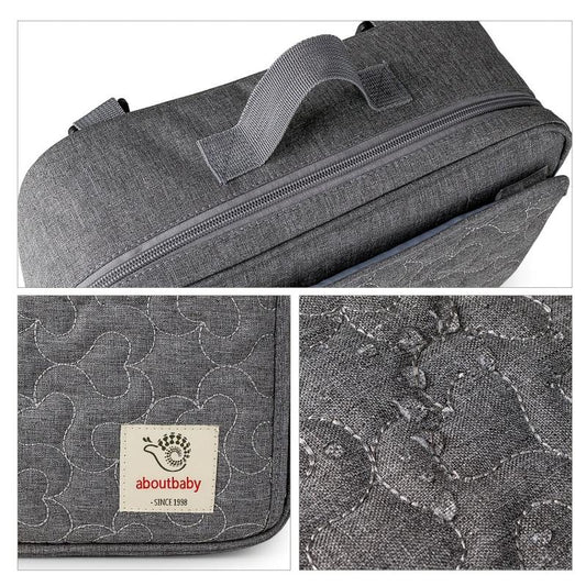 Waterproof Stroller Storage Bag for Diapers and Snacks