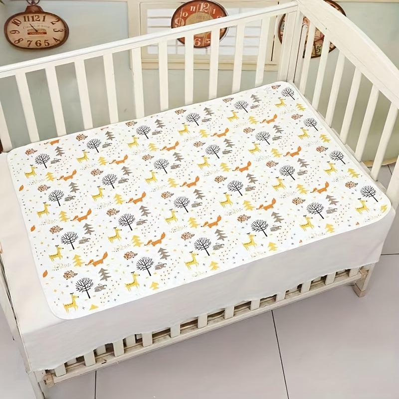 Baby Cotton Urine Pad Diaper Pad Washable Anti-slip Breathable Newborn Supplies
