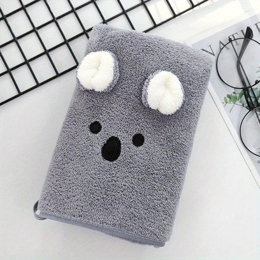 Baby Soft Towel Koala Coral Fleece Absorbent Face Towel
