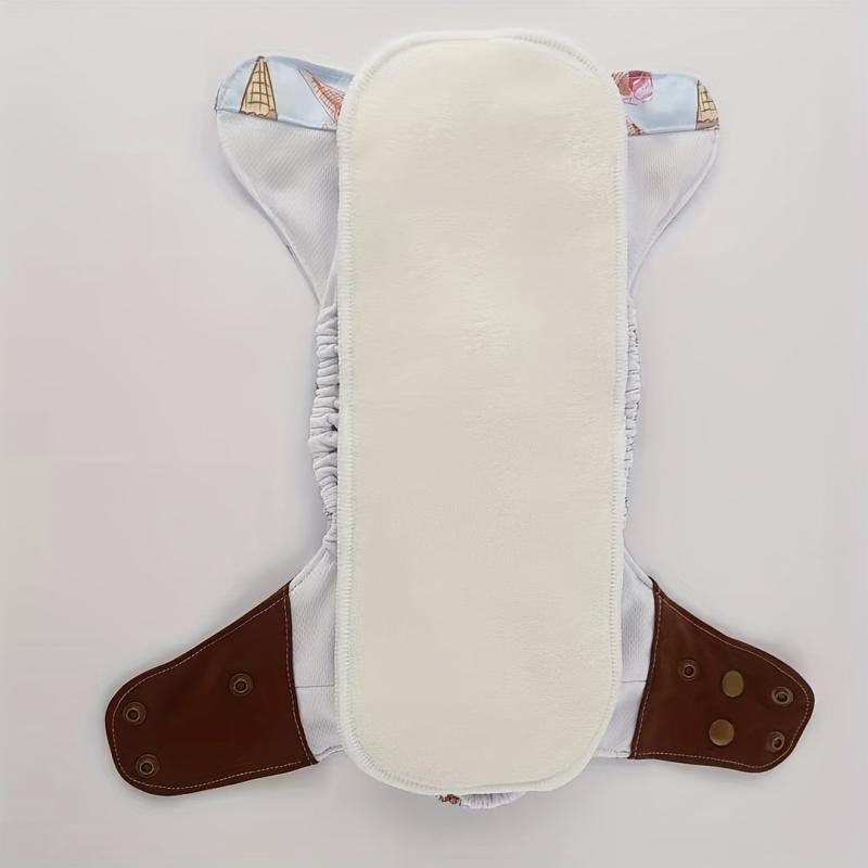5pcs Washable Cloth Diaper Insert 4 Layers Bamboo Insert 32x12 5cm