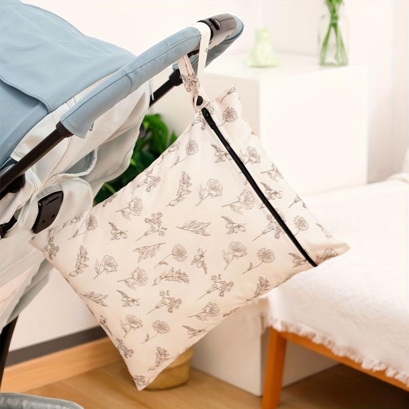 Elinfant Recycled Cloth Waterproof Diaper Bag 26x36cm