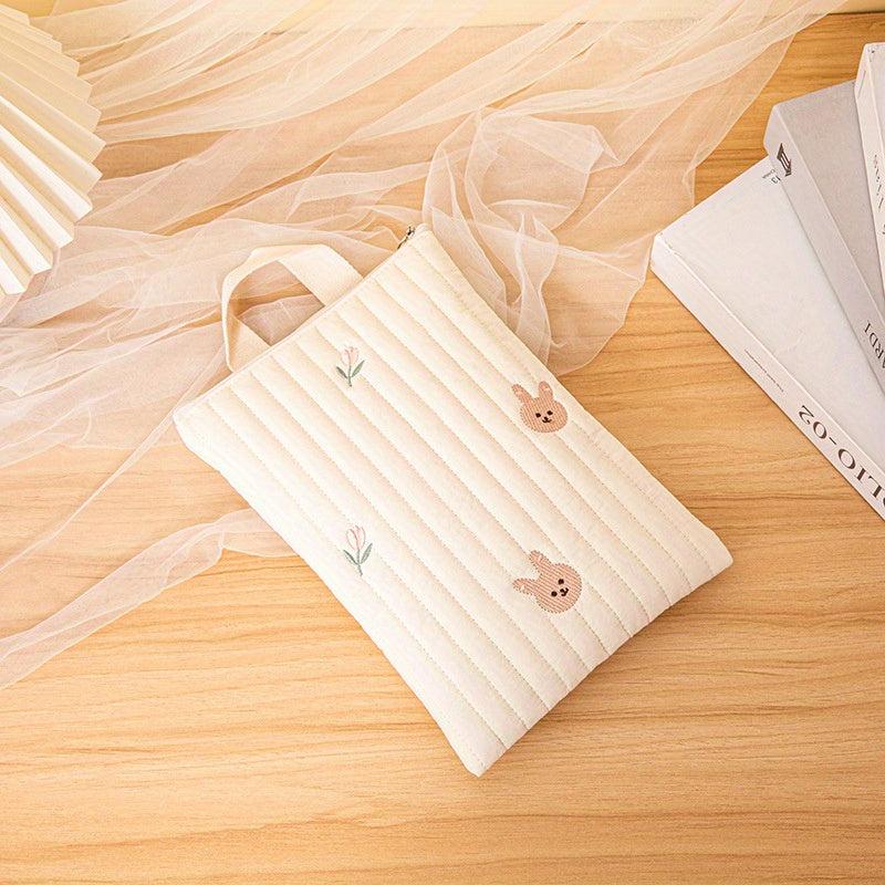 Quilted Cotton Mommy Diaper Tote Bag