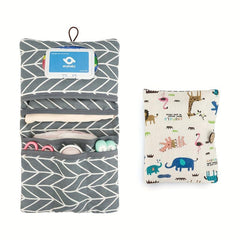 Baby Diaper Storage Bag Wet Wipe Box Portable Wash Bag