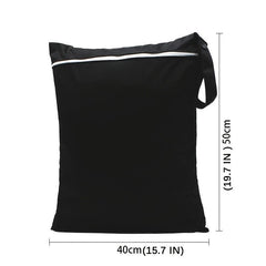 Mumsbest Baby Diaper Bag Reusable Wet Bag Waterproof Stroller Hanging Bag