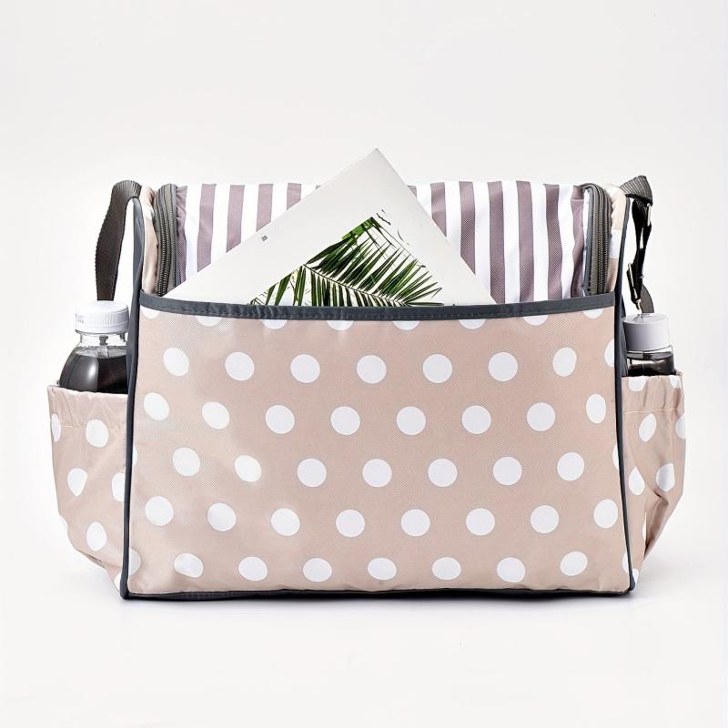 Large Polka Dot Mommy Bag with Large Capacity