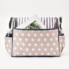 Large Polka Dot Mommy Bag with Large Capacity