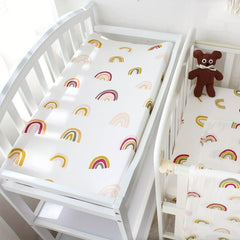 Boho Changing Pad Cover Cotton Soft Breathable