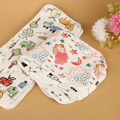 1pc Cotton Baby Cloth Diaper Inserts Soft Absorsent Reusable Washable Nappy Inse
