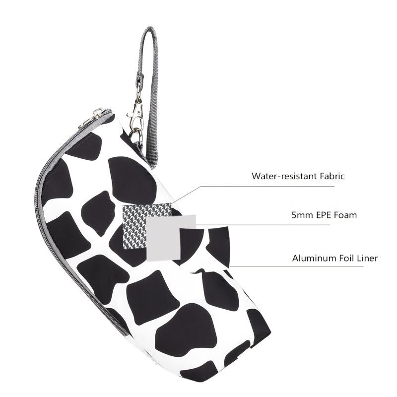 Portable Mommy Bag Aluminum Mold Insulated Baby Bottle Bag