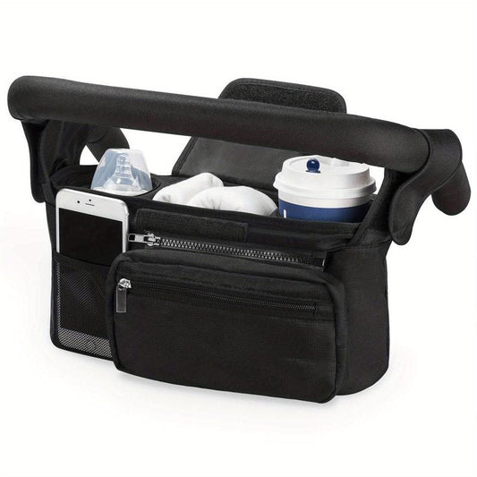 Stroller Organizer Insulated Cup Holders Phone Bag for Uppababy Baby Jogger