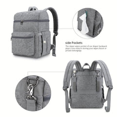 Large Capacity Waterproof Mommy Bag Backpack
