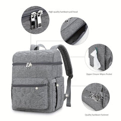 Large Capacity Waterproof Mommy Bag Backpack