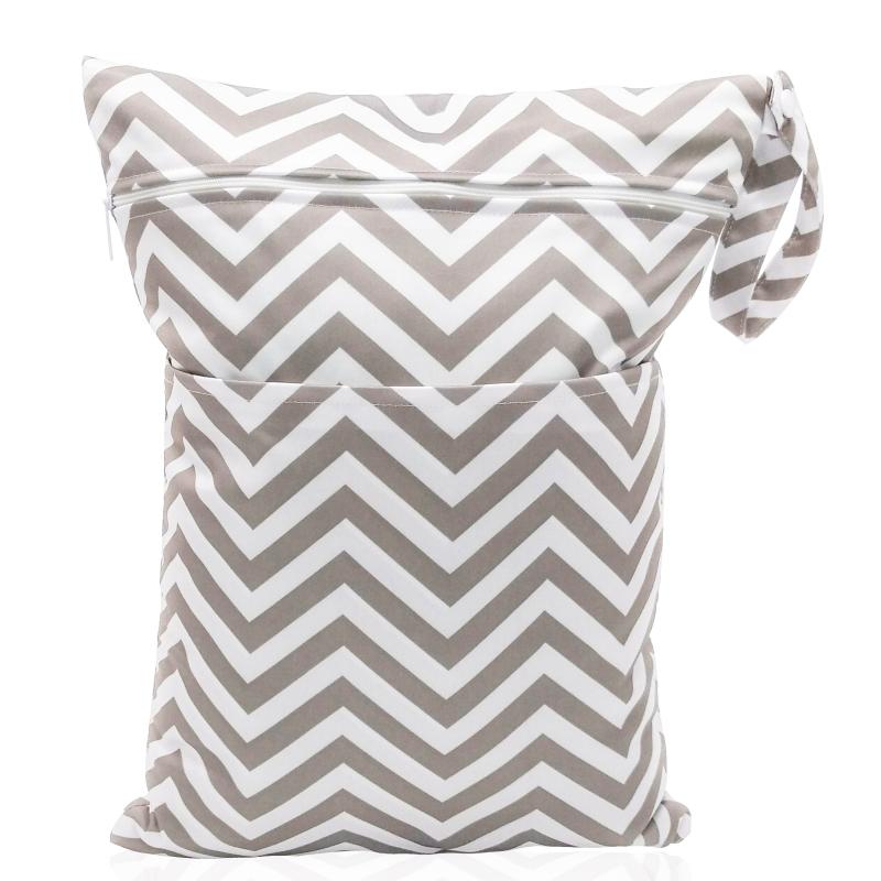 Washable Reusable Diaper Nappies Bags Waterproof Cloth Swim Sport Carry Bag