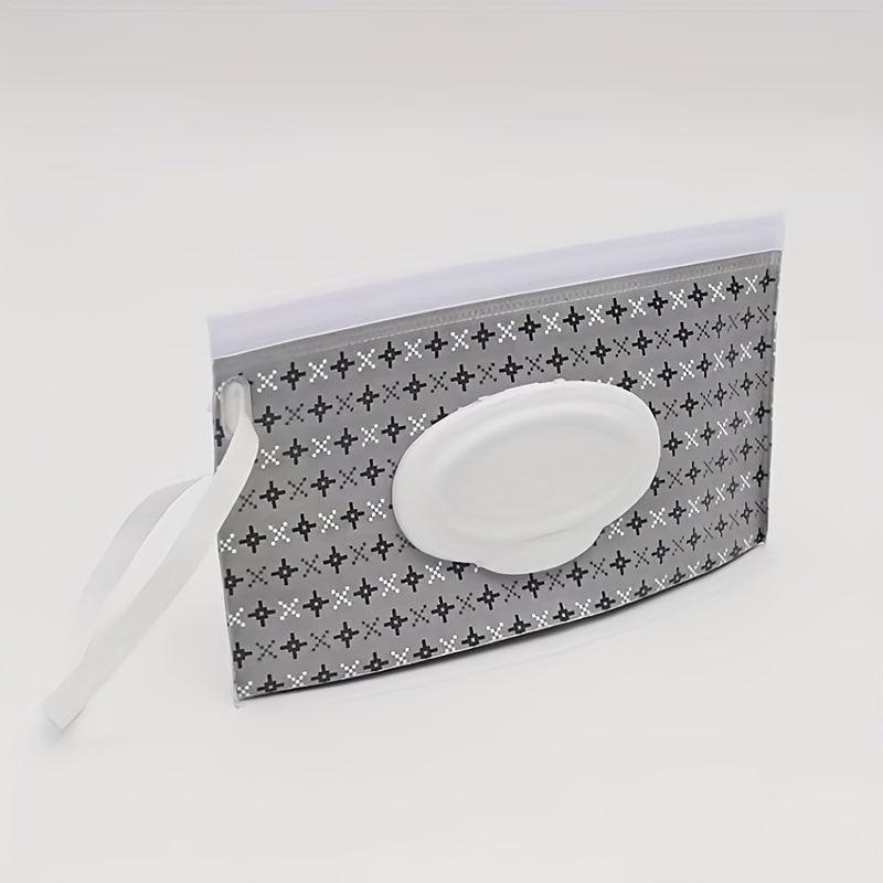 Portable Baby Wipes Packaging Bag Self Sealing Wet Wipes Separate Bag