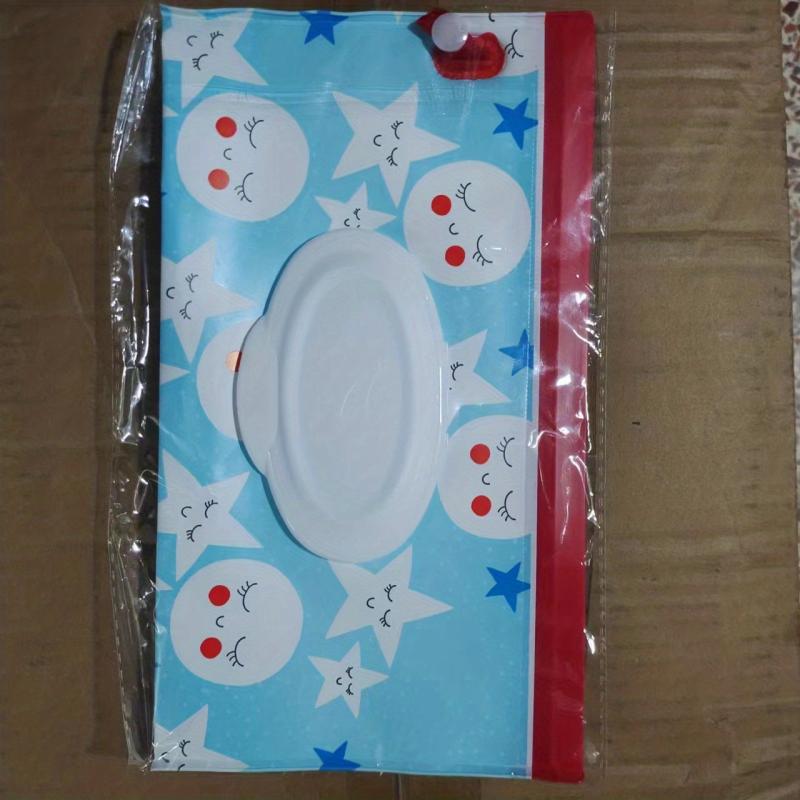 Portable Baby Wipes Packaging Bag Self Sealing Wet Wipes Separate Bag