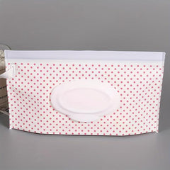 Portable Baby Wipes Packaging Bag Self Sealing Wet Wipes Separate Bag