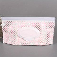 Portable Baby Wipes Packaging Bag Self Sealing Wet Wipes Separate Bag