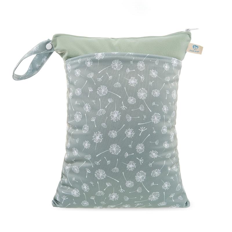 Waterproof Reusable Wet Bag Diaper Baby Cloth Diaper Wet Dry Bag