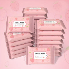 10 Disposable Wet Tissues for Baby Hand & Mouth Cleaning