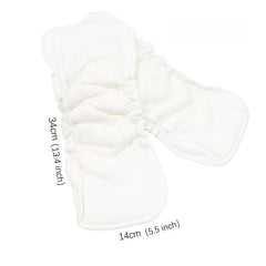 2pcs Mumsbest Bamboo Fiber Diaper Inserts For Baby