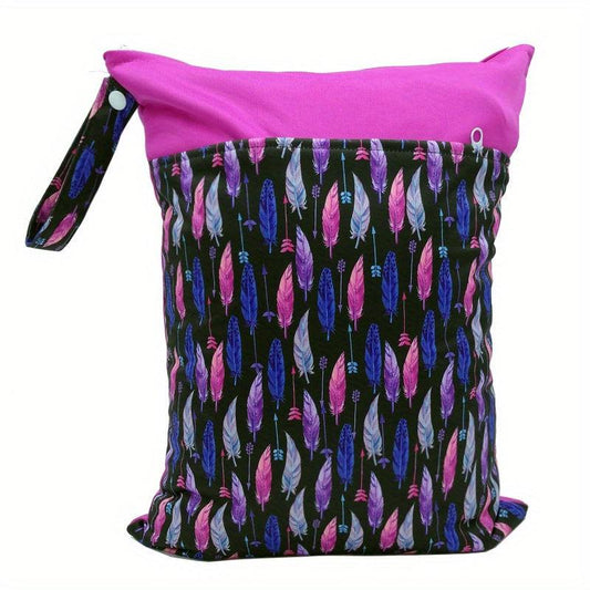 Waterproof Wet Dry Bag Reusable for Baby Cloth Diapers and Breast Pump