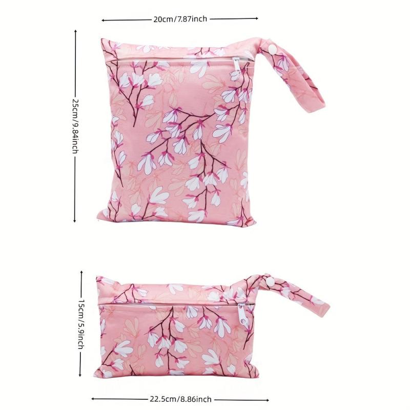 2 Pcs Asenappy Diaper Bags for Stocking Diapers
