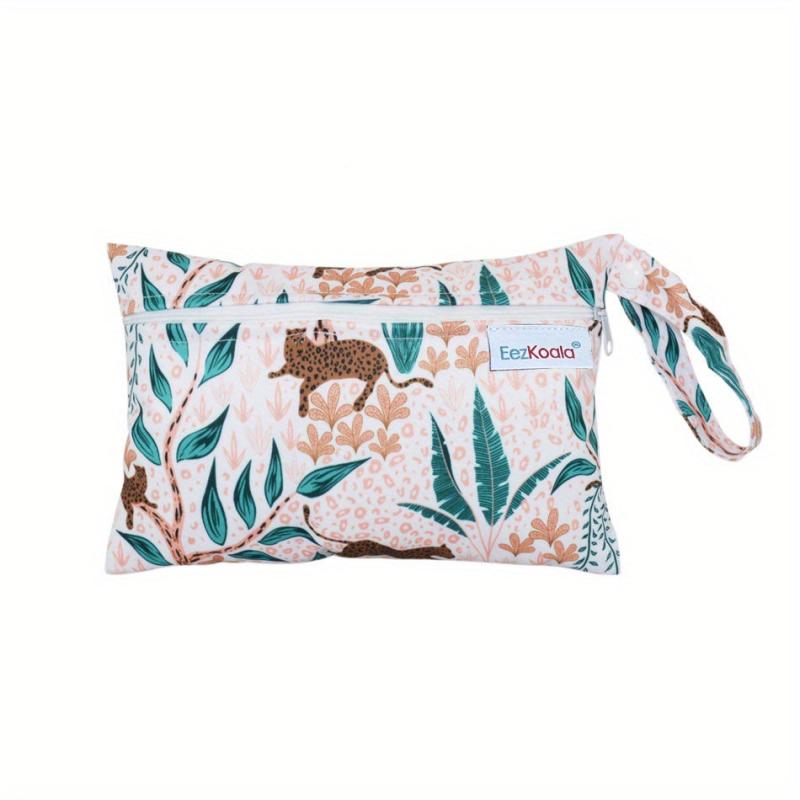 Waterproof Small Wet Bag Diaper Cloth Menstrual Pad Zipper Reusable Washable