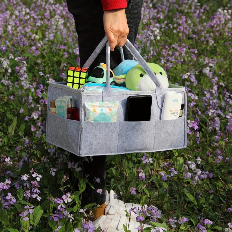 Felt Diaper Bag for Mother & Baby Essentials