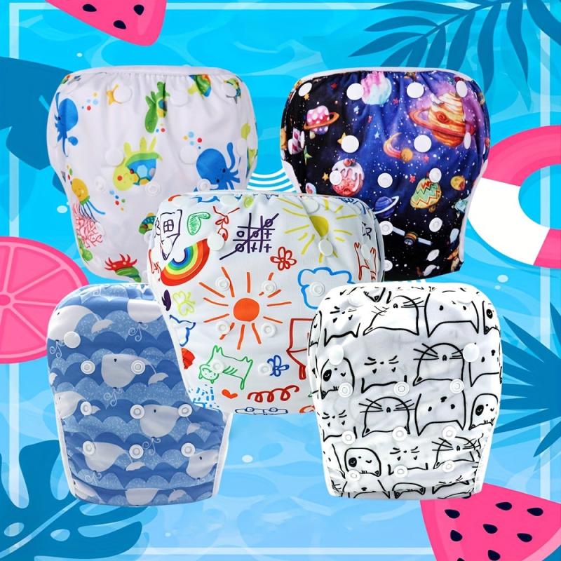 Adjustable Swimming Diaper for Baby Boys