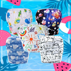 Adjustable Swimming Diaper for Baby Boys