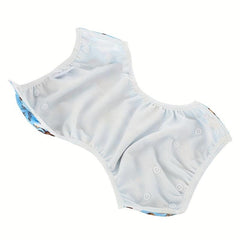 3 Years Reusable Baby Swimming Diapers Tiger Printed Washable Nappies Pool Pants
