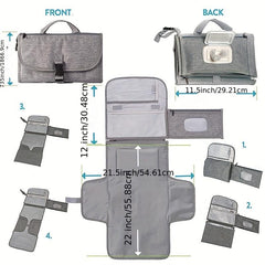 Diaper Changing Solution: Infant Urine Pad & Mommy Bag