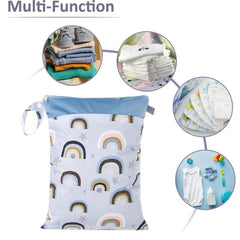 Waterproof Swimsuit Pouch for Toddlers - Wet Diapers Wet Clothes Wet Swim Gear