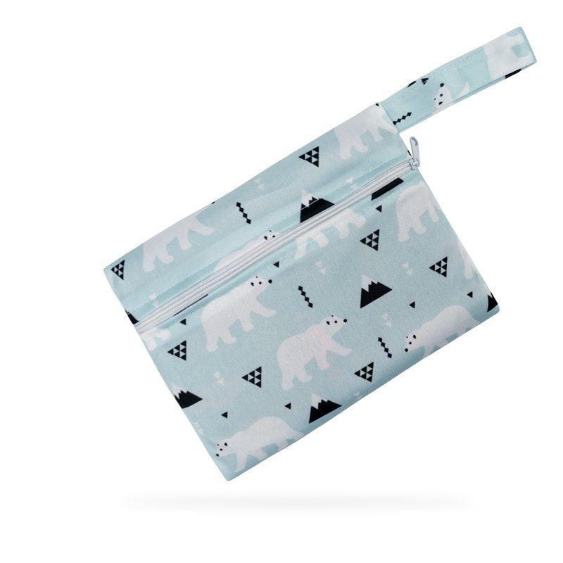 Mini Reusable Baby Diaper Bag Waterproof Handbag Stroller Hanging Bag
