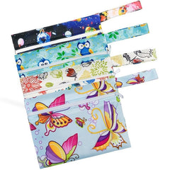 Mini Reusable Baby Diaper Bag Waterproof Handbag Stroller Hanging Bag