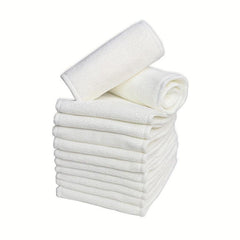 2pcs 3 Layers Microfiber Diaper Insert 4 Layers Bamboo Charcoal Insert