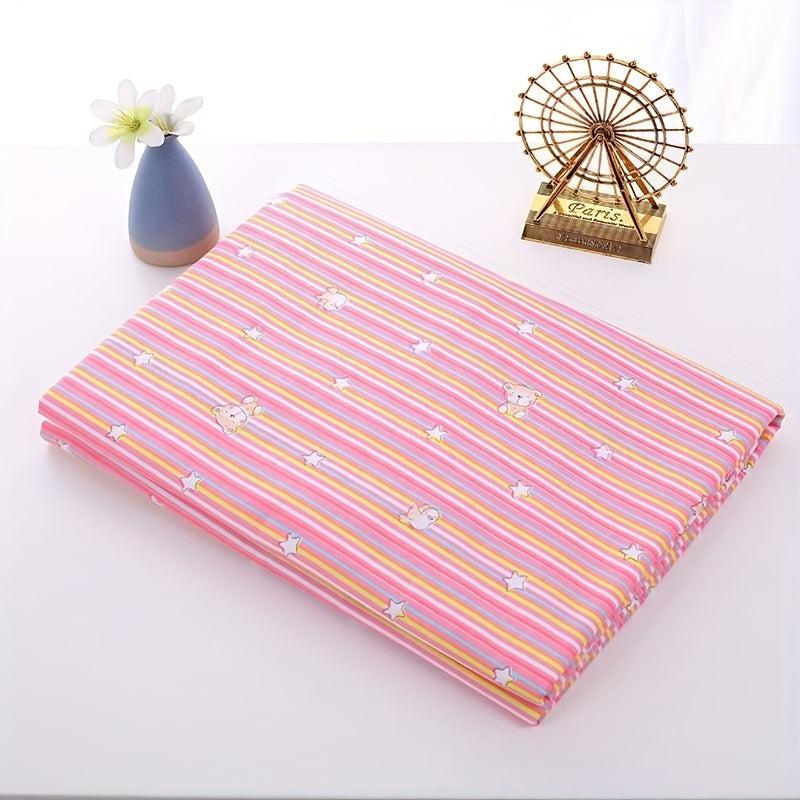 Soft Waterproof Baby Diaper Pad Cartoon Printed Bed Care Mat