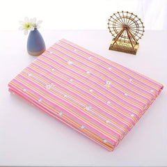 Soft Waterproof Baby Diaper Pad Cartoon Printed Bed Care Mat