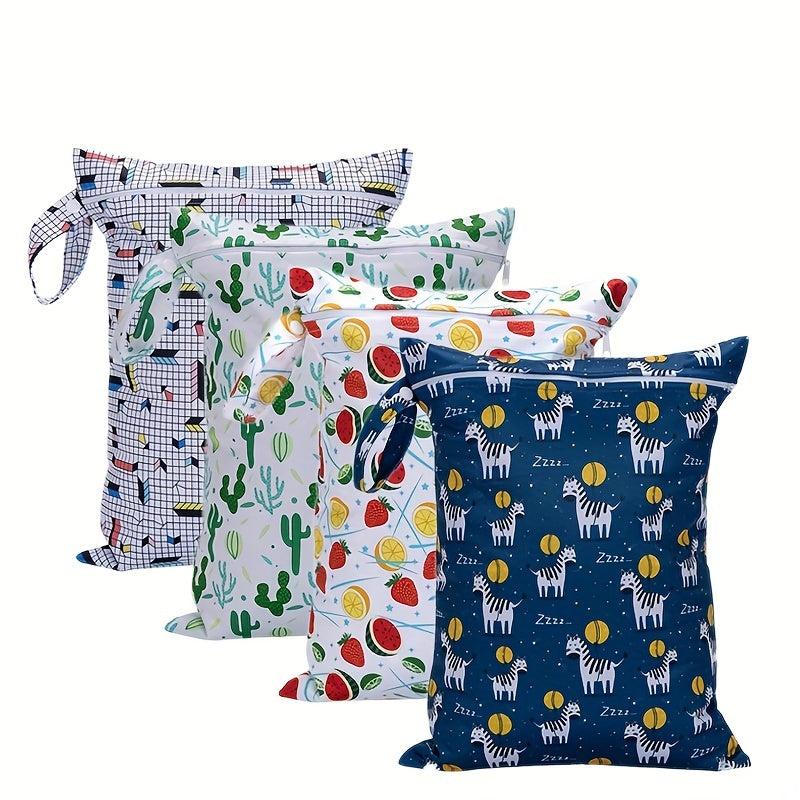30X40cm Waterproof Wet Dry Diaper Bag Reusable Multifunctional Wetbag