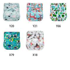 Mumsbest Washable Reusable Cloth Diaper for 3-15kg Baby