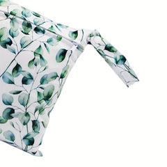 1pc Leave Print 20 Small Reusable Wet Bag