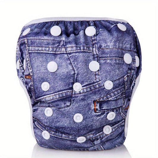 1pc Reusable Baby Swim Diaper Cloth Nappy