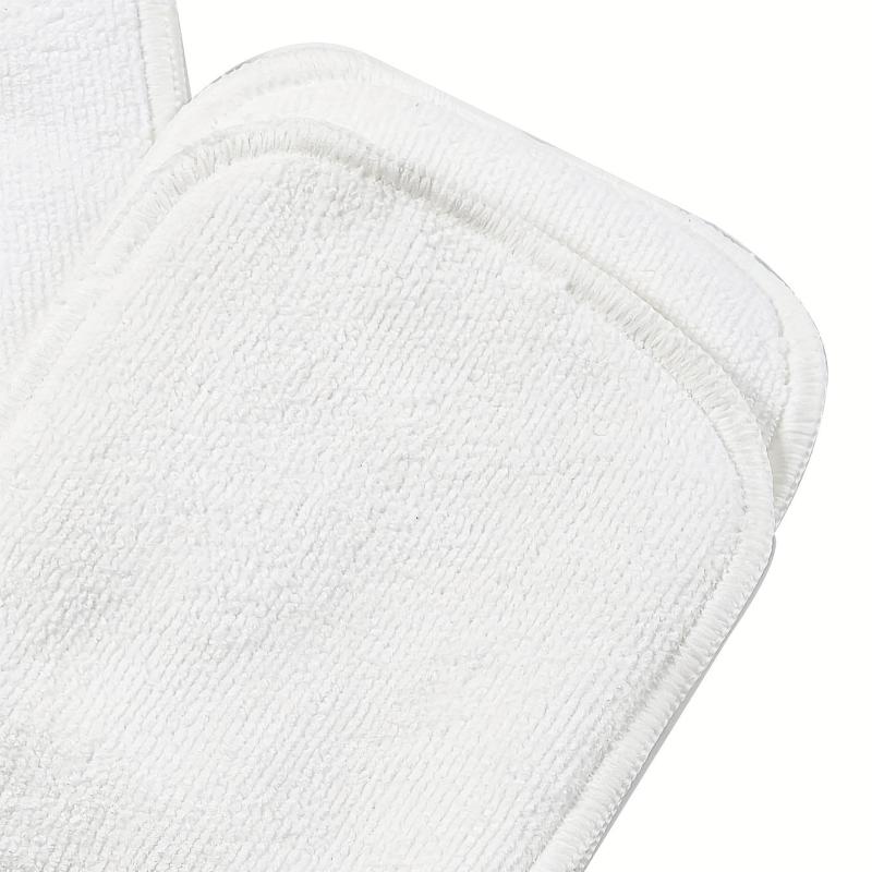 5pcs Washable Diaper Pad 3 Layers Baby Cloth Diaper Ultra Fine Absorbent