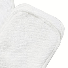 5pcs Washable Diaper Pad 3 Layers Baby Cloth Diaper Ultra Fine Absorbent