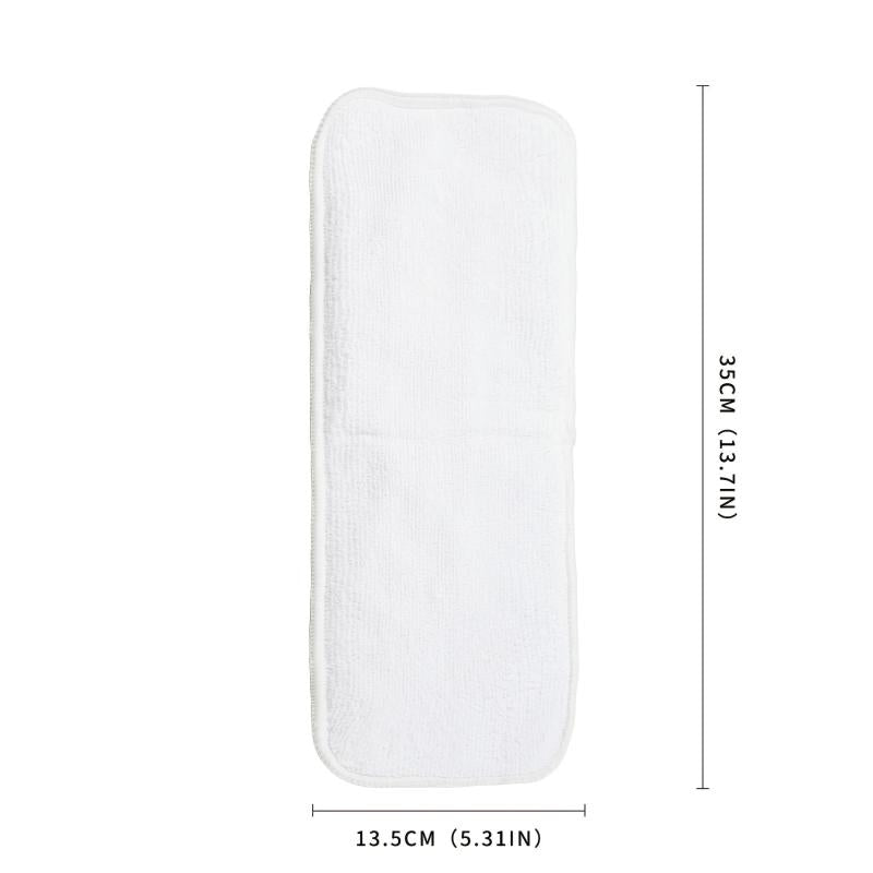 5pcs Washable Diaper Pad 3 Layers Baby Cloth Diaper Ultra Fine Absorbent